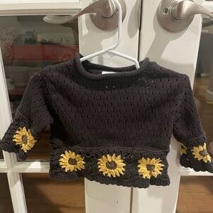 Little Co. by Lauren Conrad Sunflower Knit Top